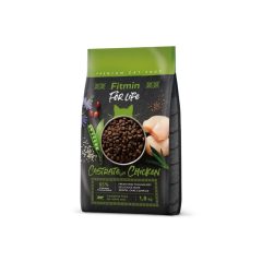   Fitmin For Life Chicken macskatáp ivartalanított macskáknak, 1,8 kg