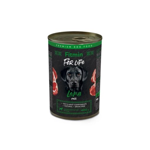 Fitmin For Life Bárányhúsos konzerv kutyáknak, 400 g