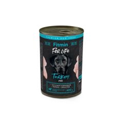 Fitmin For Life Pulykahúsos konzerv kutyáknak, 400 g