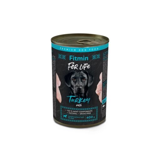 Fitmin For Life Pulykahúsos konzerv kutyáknak, 400 g