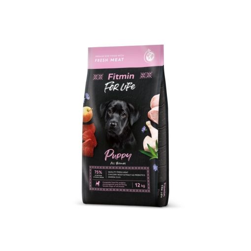 Fitmin For Life PUPPY kutyatáp kölyökkutyáknak, 12 kg