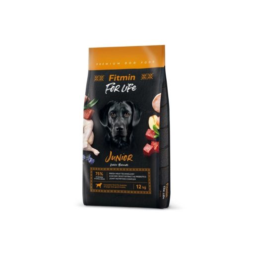 Fitmin For Life Junior Large Breed kutyatáp, 12 kg