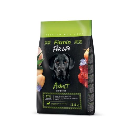 Fitmin For Life Adult kutyatáp, 2,5 kg