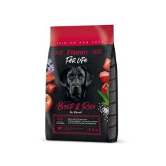 Fitmin For Life Beef & Rice kutyatáp ,2,5 kg