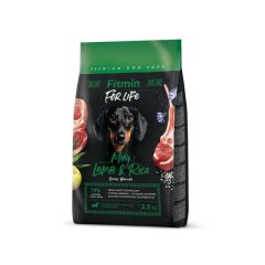 Fitmin For Life Lamb & Rice Mini kutyatáp, 2,5 kg