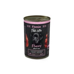   Fitmin For Life Marhahúsos konzerv kölyökkutyáknak, 400 g