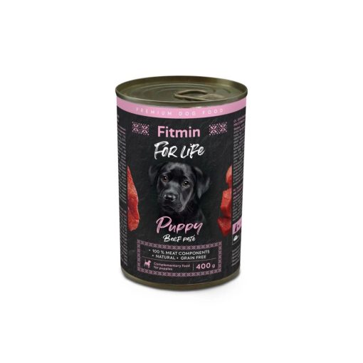 Fitmin For Life Marhahúsos konzerv kölyökkutyáknak, 400 g