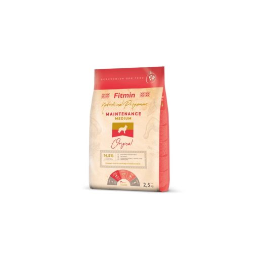 Fitmin Medium Maintenance teljes értékű kutyatáp, 2,5 kg