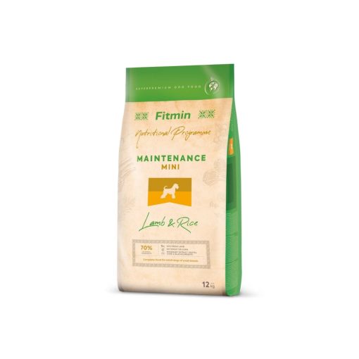Fitmin Mini Lamb & Rice kutyatáp kistestű kutyáknak, 12 kg