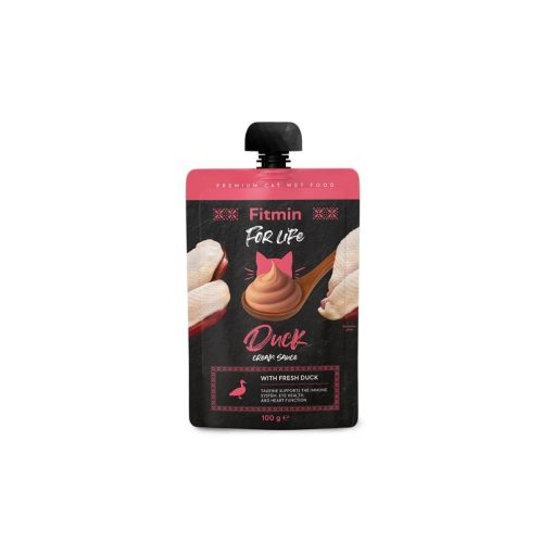 Fitmin For Life Cream sauce krémes kacsás tasak macskáknak 100 g